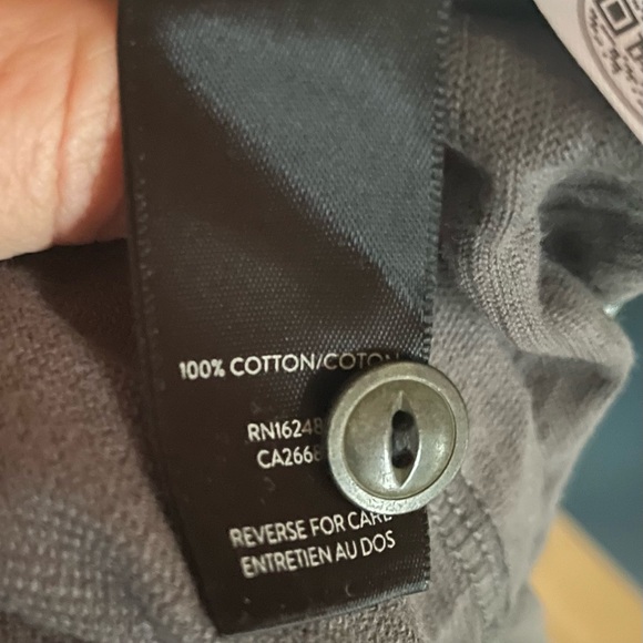 GOODMAN Henley! NWT! Men’s XL, Grey, long sleeved! - Picture 6 of 6